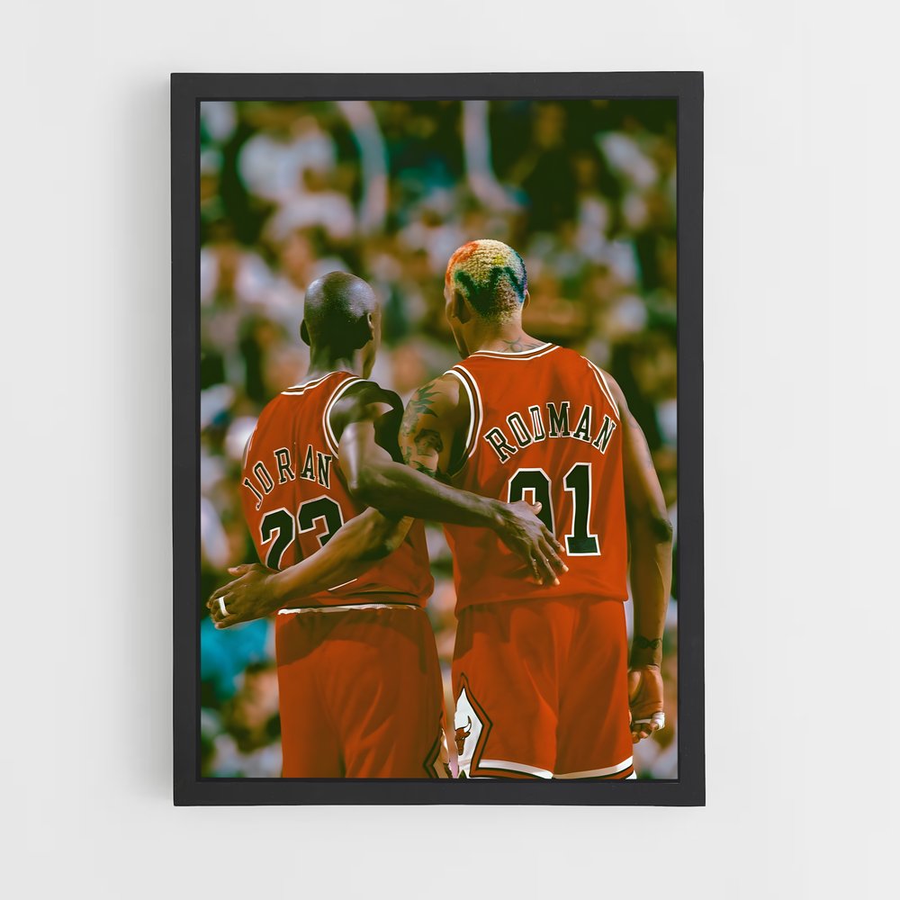 Poster Duel de Légendes – affiche Basketball (vue 2)